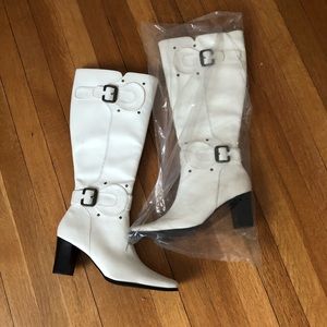 White boots